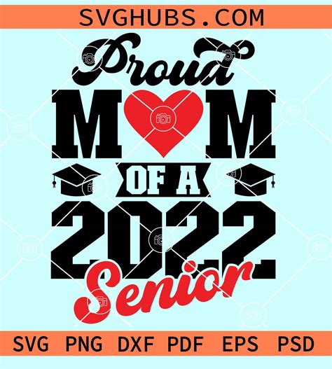 Download Free Proud seniors svg cut file bundle / Proud mom of a 2019 Senior svg Commercial Use